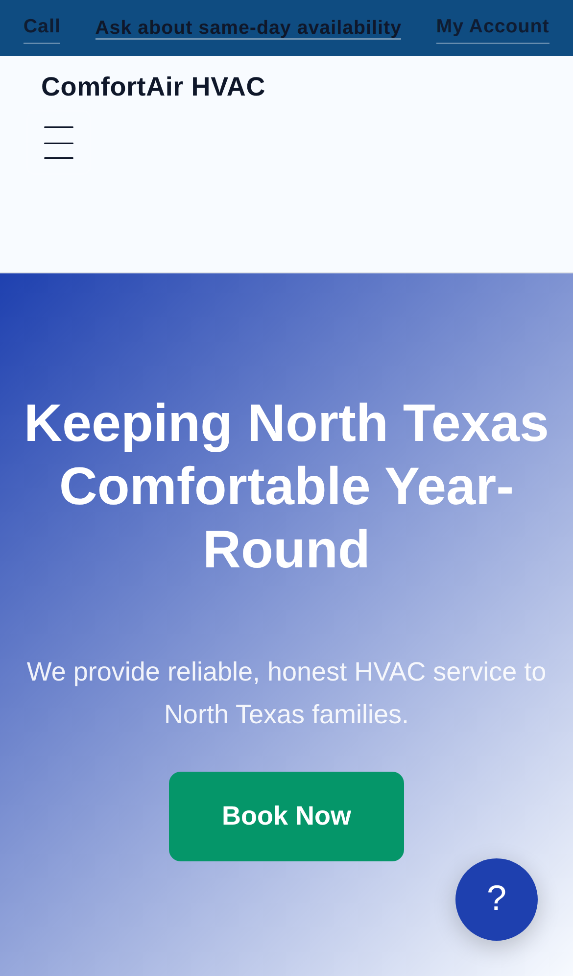 HVAC Demo mobile home